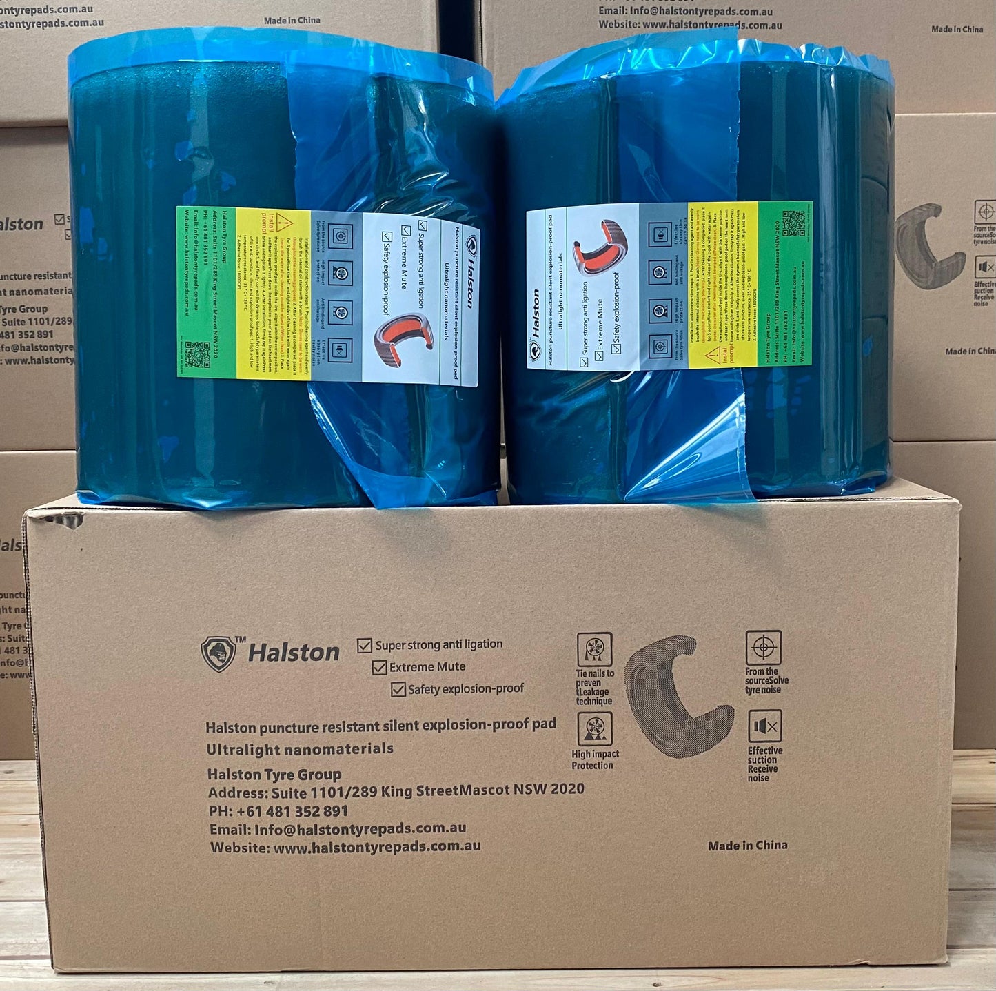 Halston Tyre Puncture Proof & Sound Proof Pads